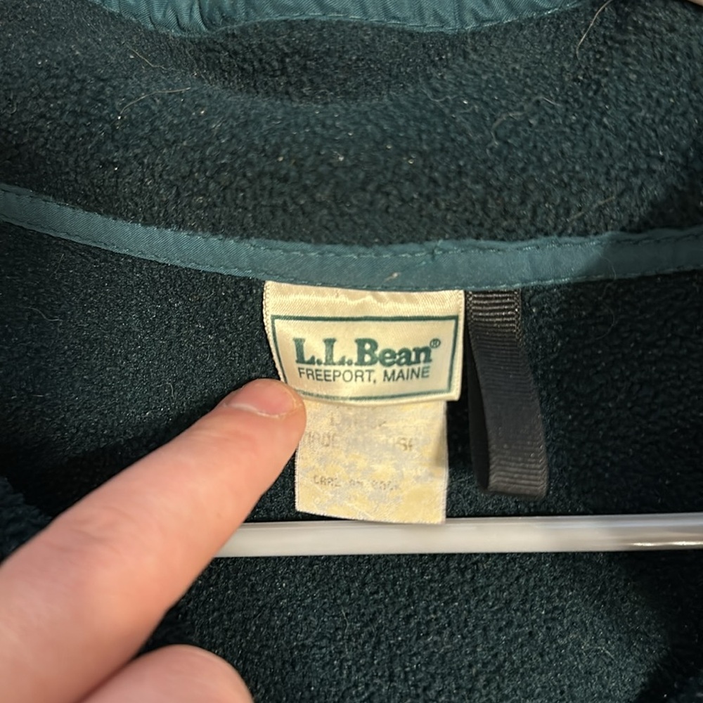 Ll Bean Button Q-Zip - image 4